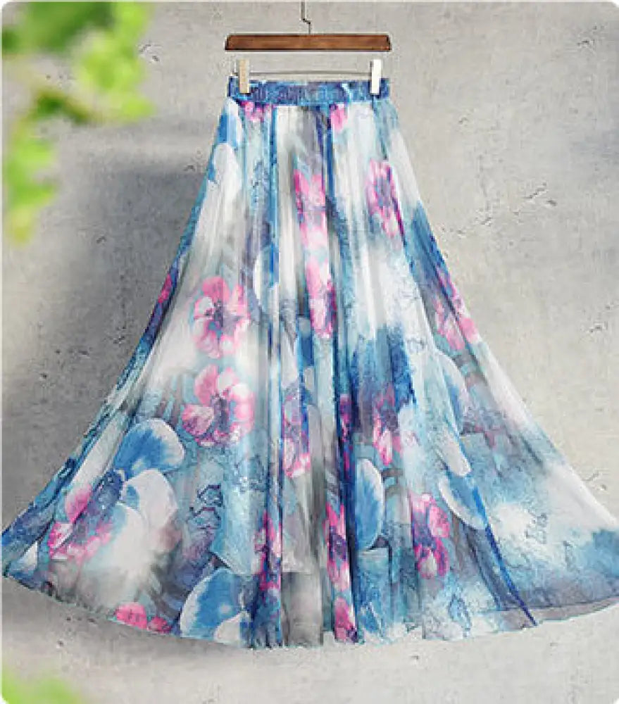 Printed Slim Fit Hem Skirt | same ANTHEM. Soulmate Streetwear for Lovers - Color2 / 3XL