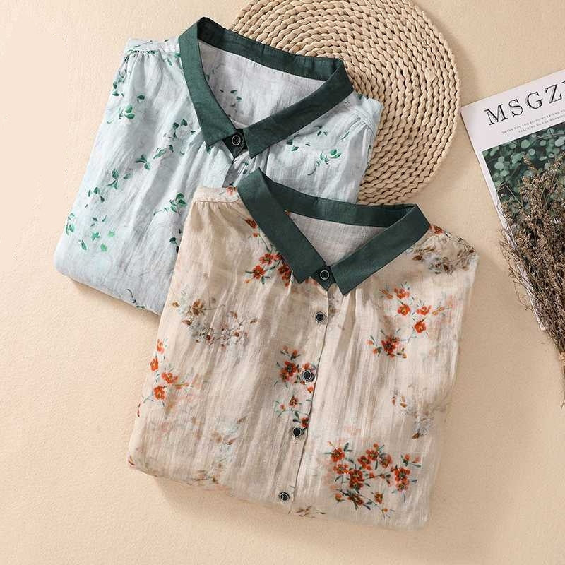 Printed Top – Boho Chic Loose Streetwear | same ANTHEM