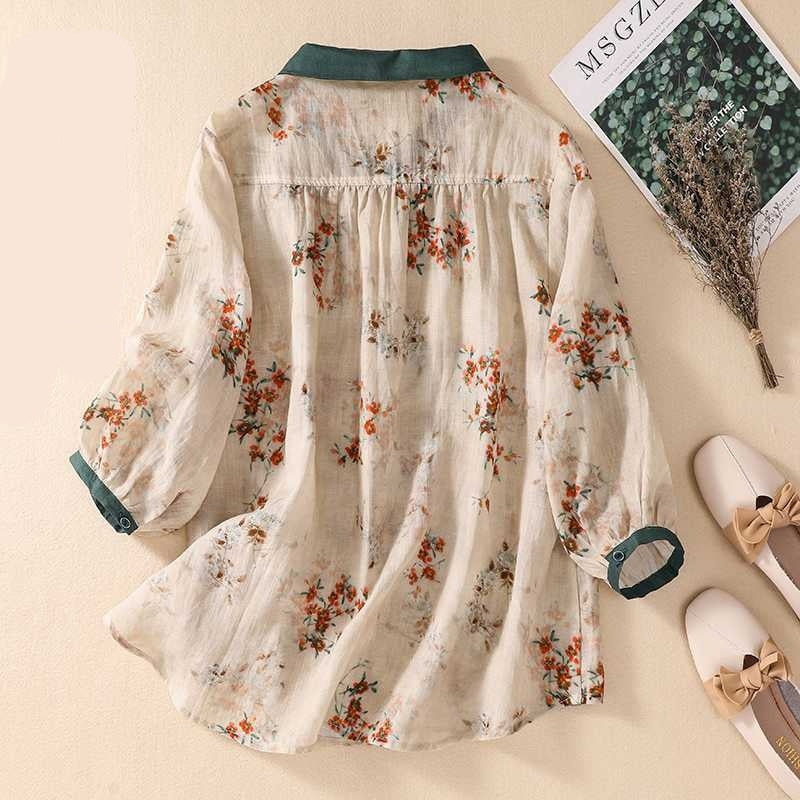 Printed Top – Boho Chic Loose Streetwear | same ANTHEM