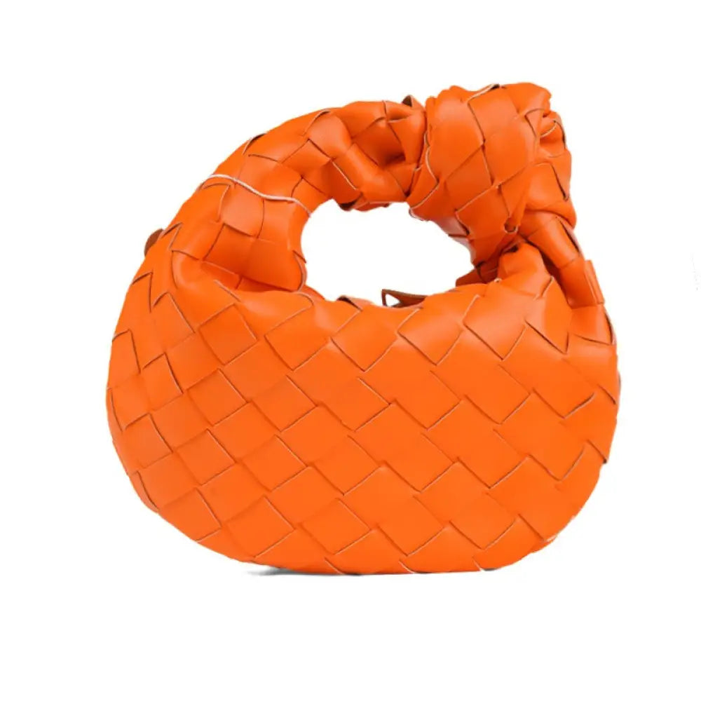 PU Leather Waterproof Handbag | Soulmate Streetwear by same ANTHEM. For Travel Daily Women - orange / 17*5*18cm