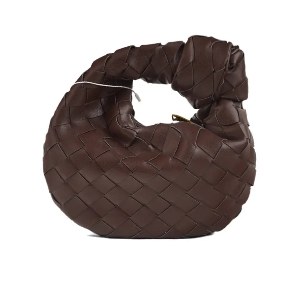 PU Leather Waterproof Handbag | Soulmate Streetwear by same ANTHEM. For Travel Daily Women - Brown / 17*5*18cm