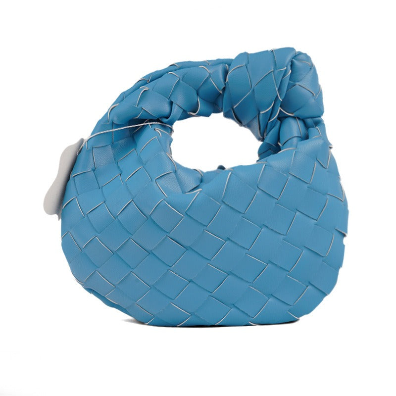 PU Leather Waterproof Handbag | Soulmate Streetwear by same ANTHEM. For Travel Daily Women - blue / 17*5*18cm