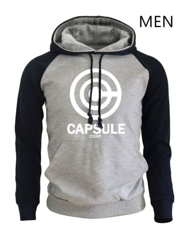 Raglan Dragon Ball Sweatshirt – Japanese Streetwear Hoodie | same ANTHEM - dark blue gray5 / S