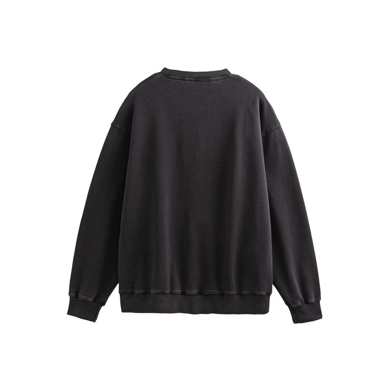 Raw Edge Crew Neck Sweatshirt – Soulmate Streetwear for Men | same ANTHEM