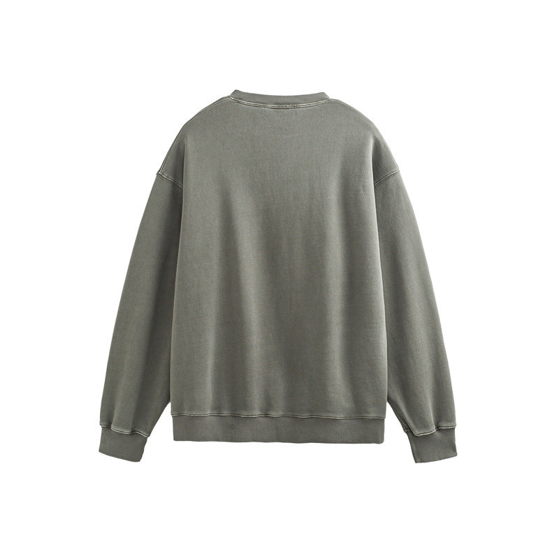 Raw Edge Crew Neck Sweatshirt – Soulmate Streetwear for Men | same ANTHEM