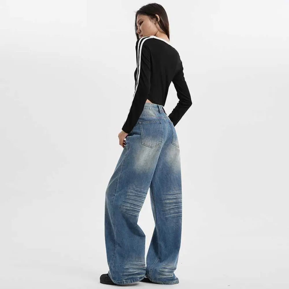 Retro Baggy Jeans - Casual Streetwear Vibes | same ANTHEM - Pants
