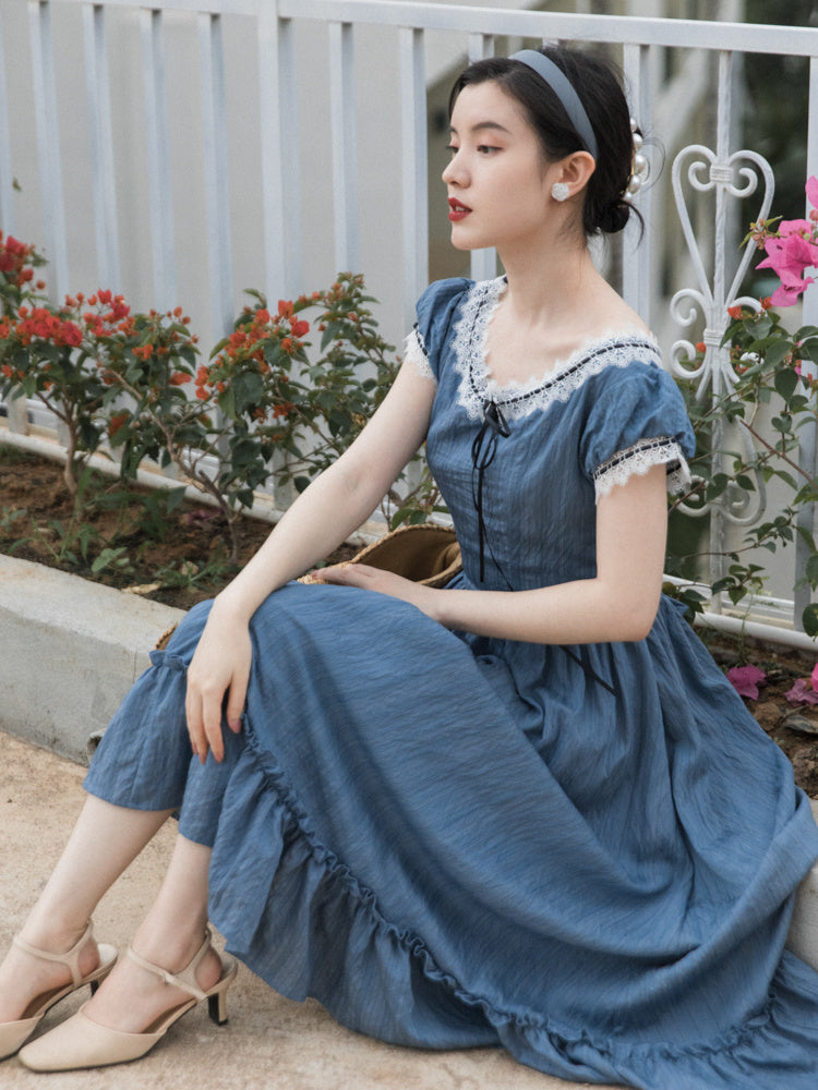 Retro French Romantic Dress | same ANTHEM