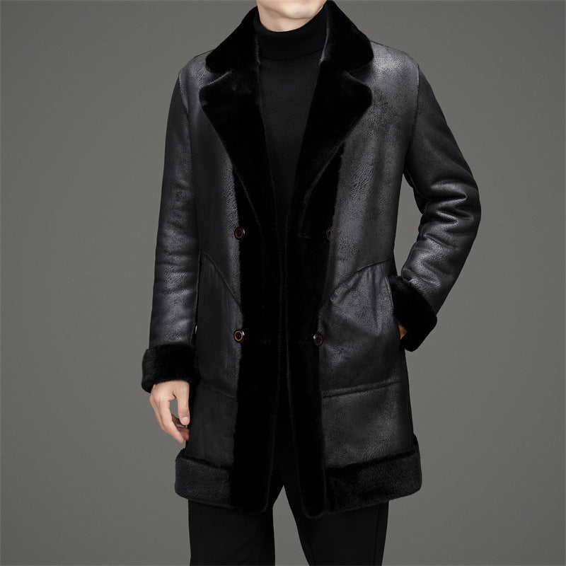 Reversible Mink Fur Coat for Men | same ANTHEM. Soulmate Streetwear