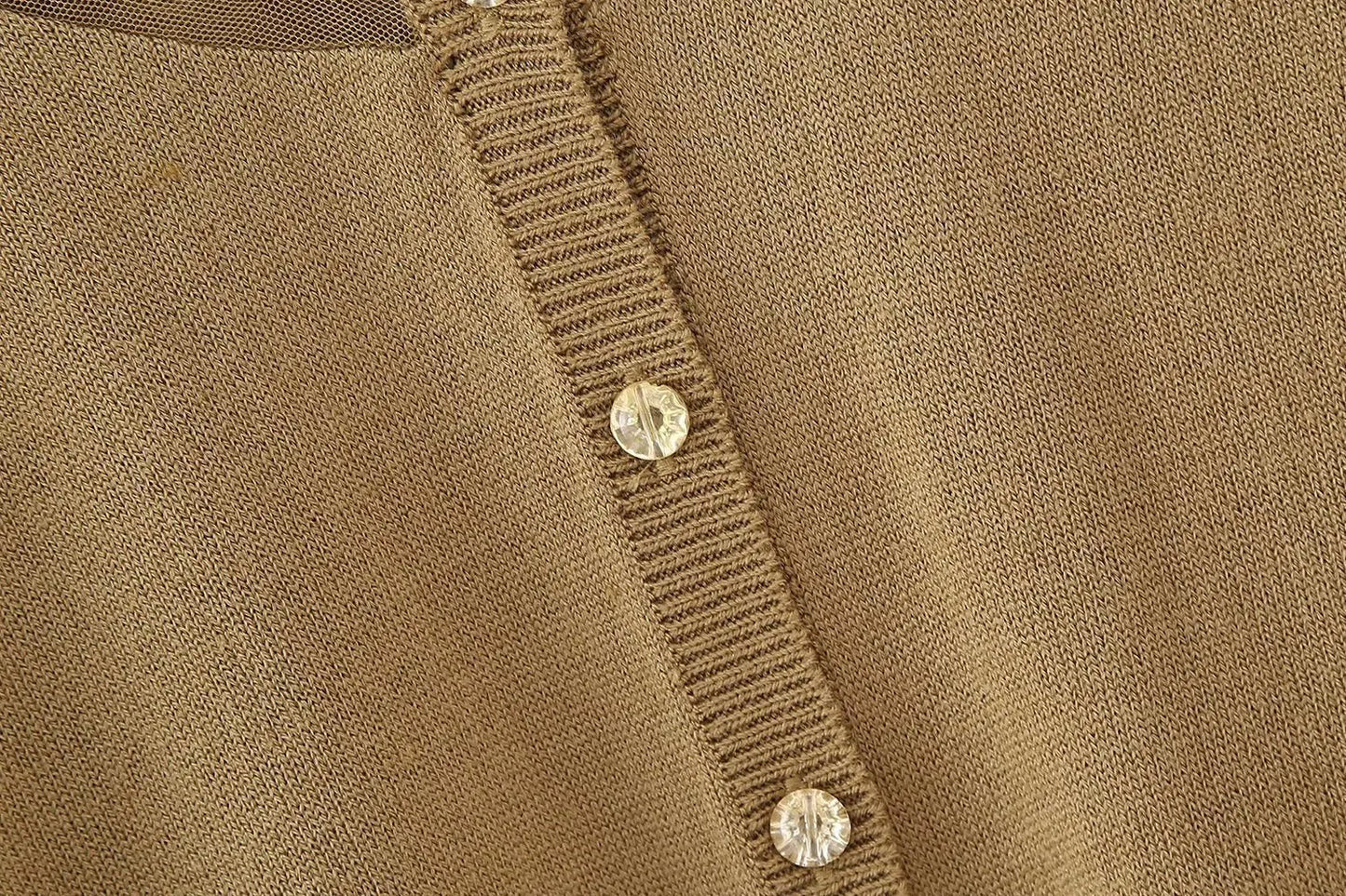 Rhinestone Knit Cardigan – dreamy soulmate streetwear | same ANTHEM.
