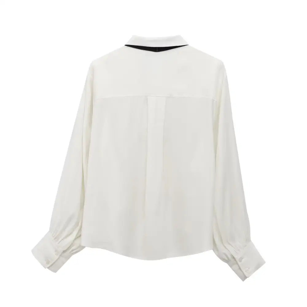 Ribbon Collar Nostalgic Blouse – Soulmate Streetwear | same ANTHEM
