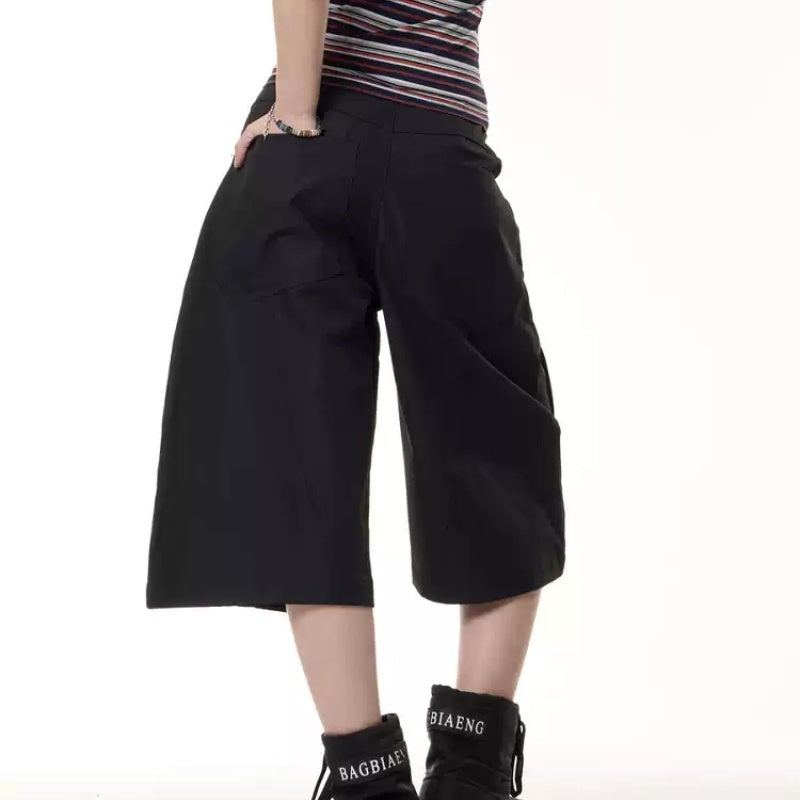 Rivet Machete Cropped Casual Trousers – Chic Everyday | same ANTHEM - Pants