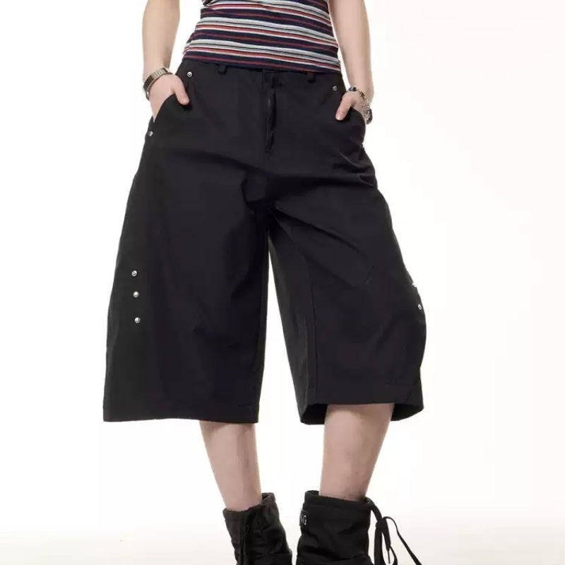 Rivet Machete Cropped Casual Trousers – Chic Everyday | same ANTHEM - Pants