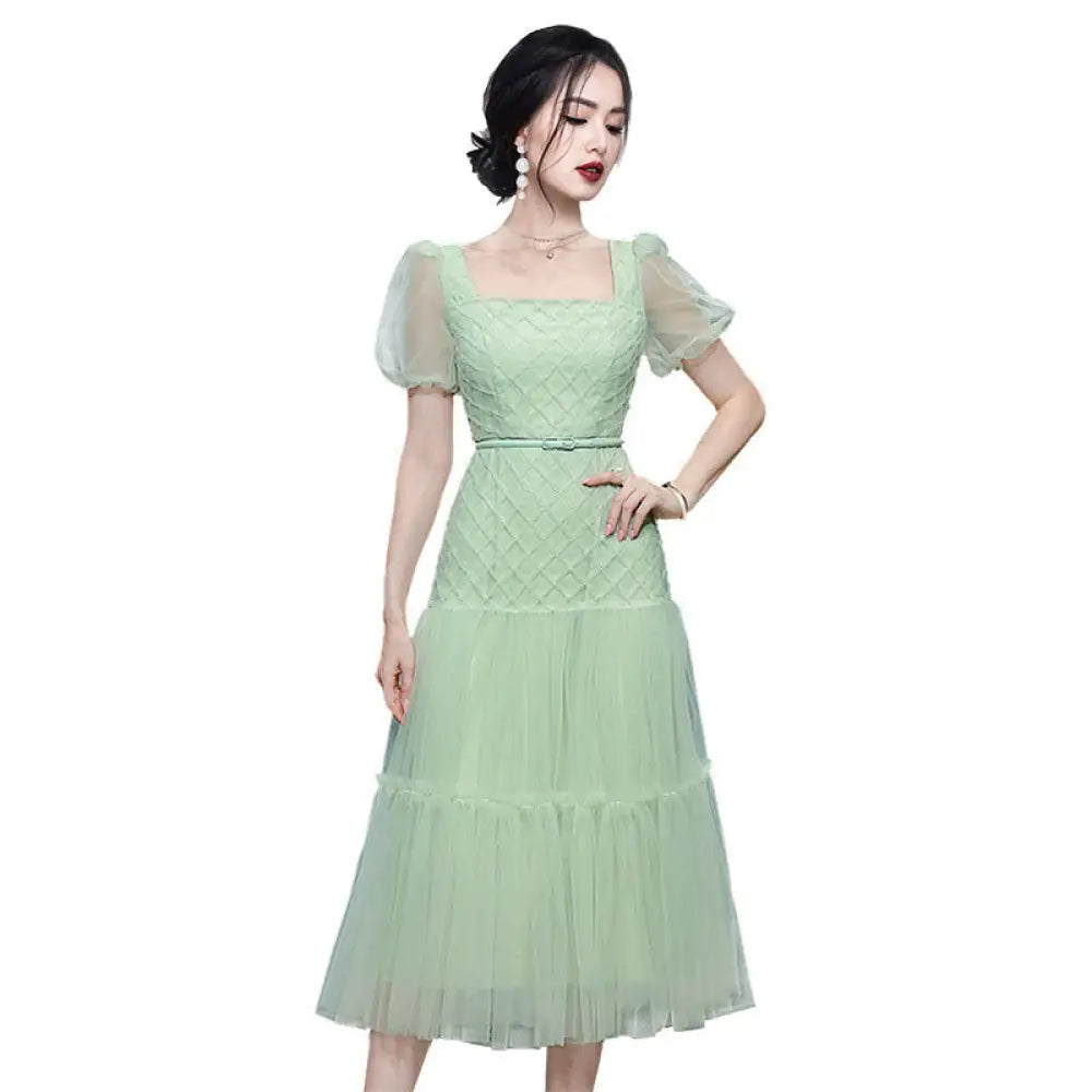 Romantic Diamond Lattice Dress | same ANTHEM