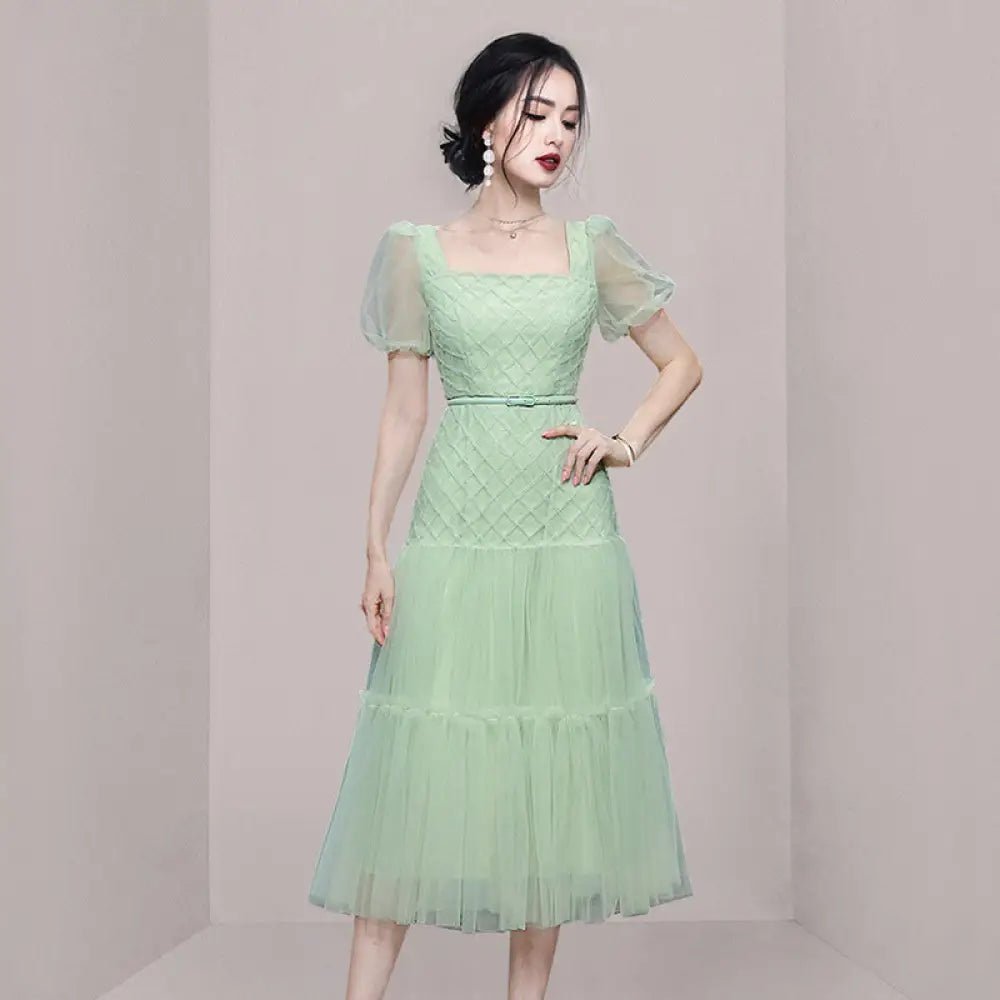 Romantic Diamond Lattice Dress | same ANTHEM