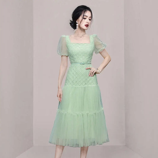 Romantic Diamond Lattice Dress | same ANTHEM