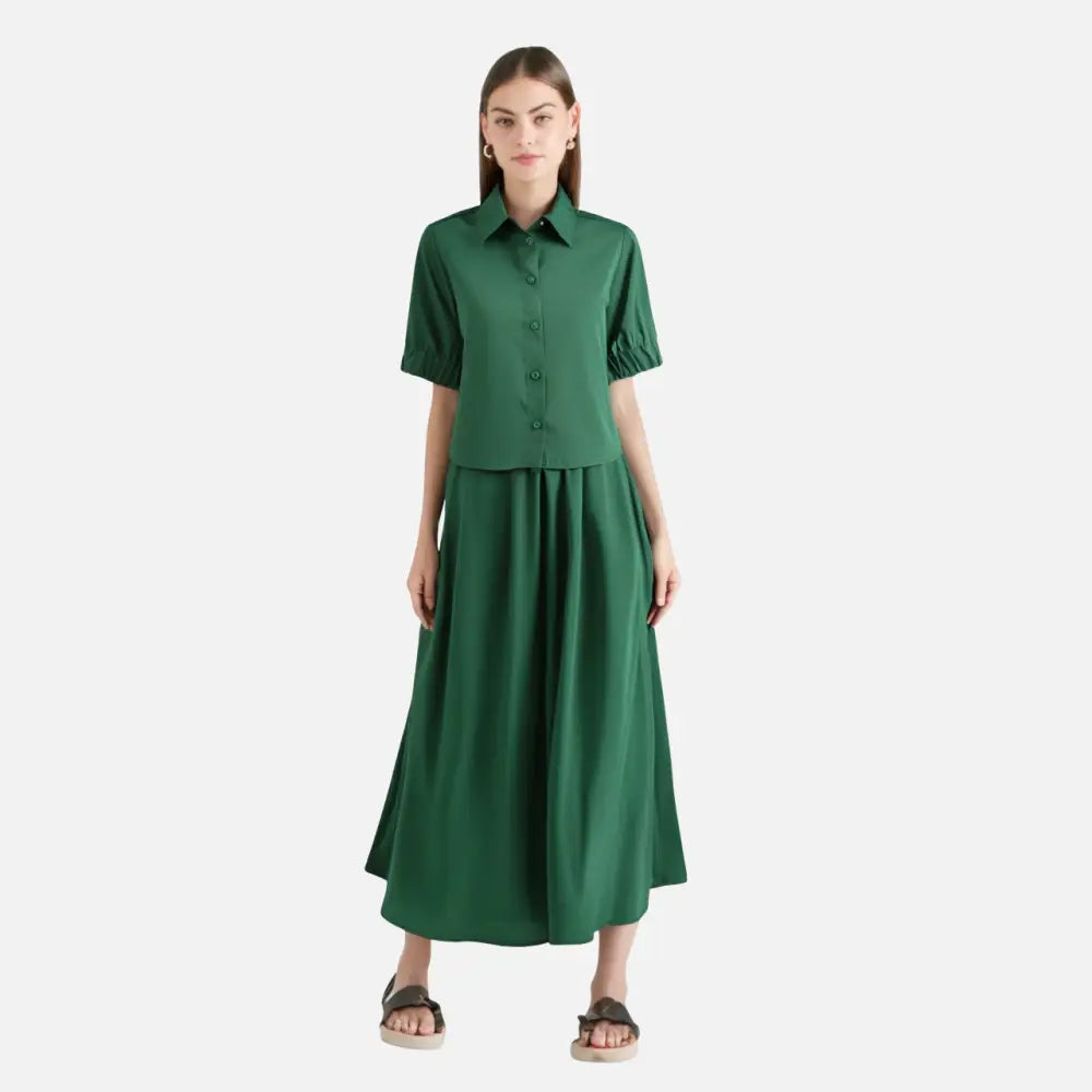 Romantic Midi Skirt Set – Dreamy Streetwear Dress Look | same ANTHEM