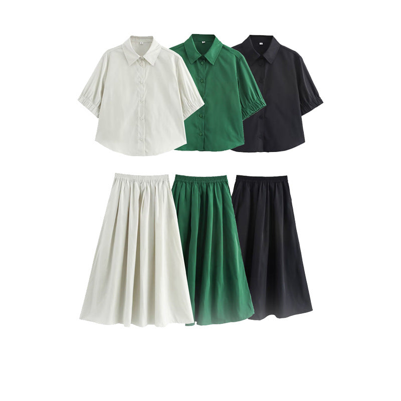 Romantic Midi Skirt Set – Dreamy Streetwear Dress Look | same ANTHEM