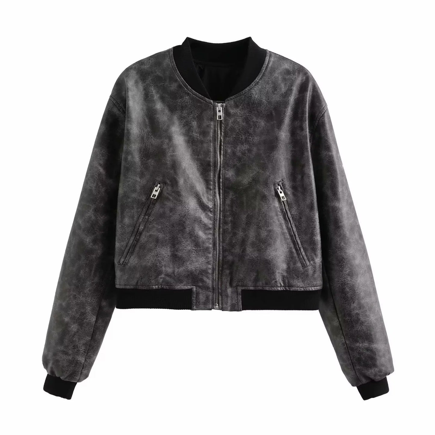 Romantic Pilot Leather Jacket | same ANTHEM