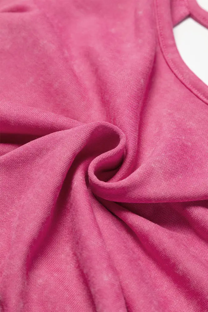 Rose Acid Wash Open Back Sweatshirt – same ANTHEM | Soulmate Style Streetwear