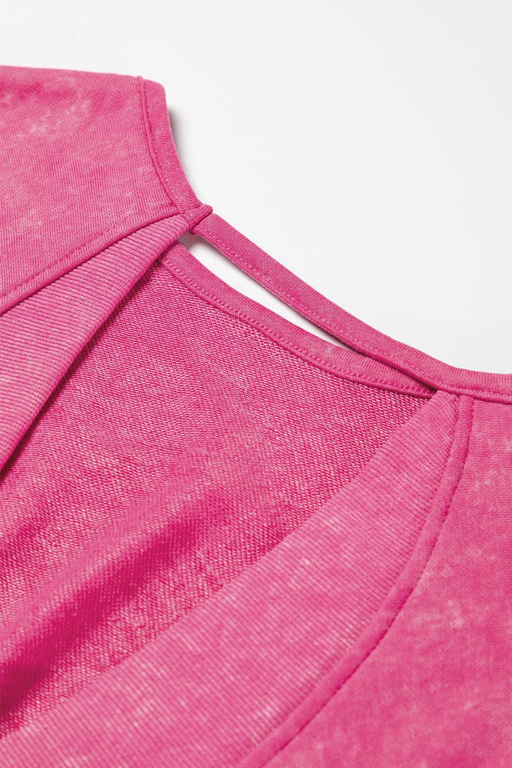 Rose Acid Wash Open Back Sweatshirt – same ANTHEM | Soulmate Style Streetwear