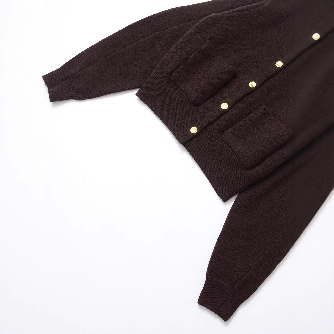 Round Neck Buttoned Knit Cardigan – Soulmate Streetwear | same ANTHEM