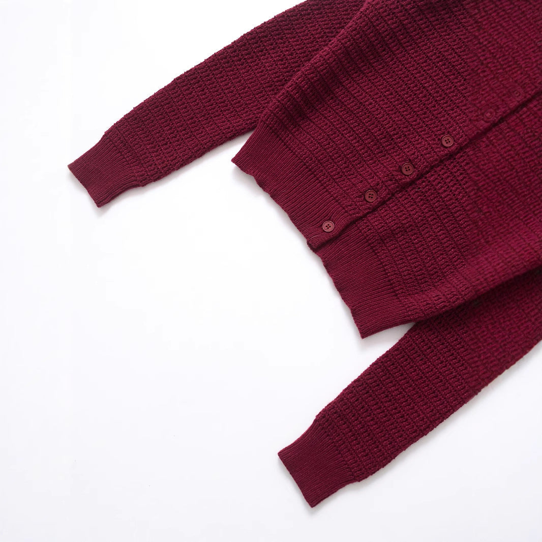 Round Neck Knitted Cardigan – Soulmate Streetwear | same ANTHEM