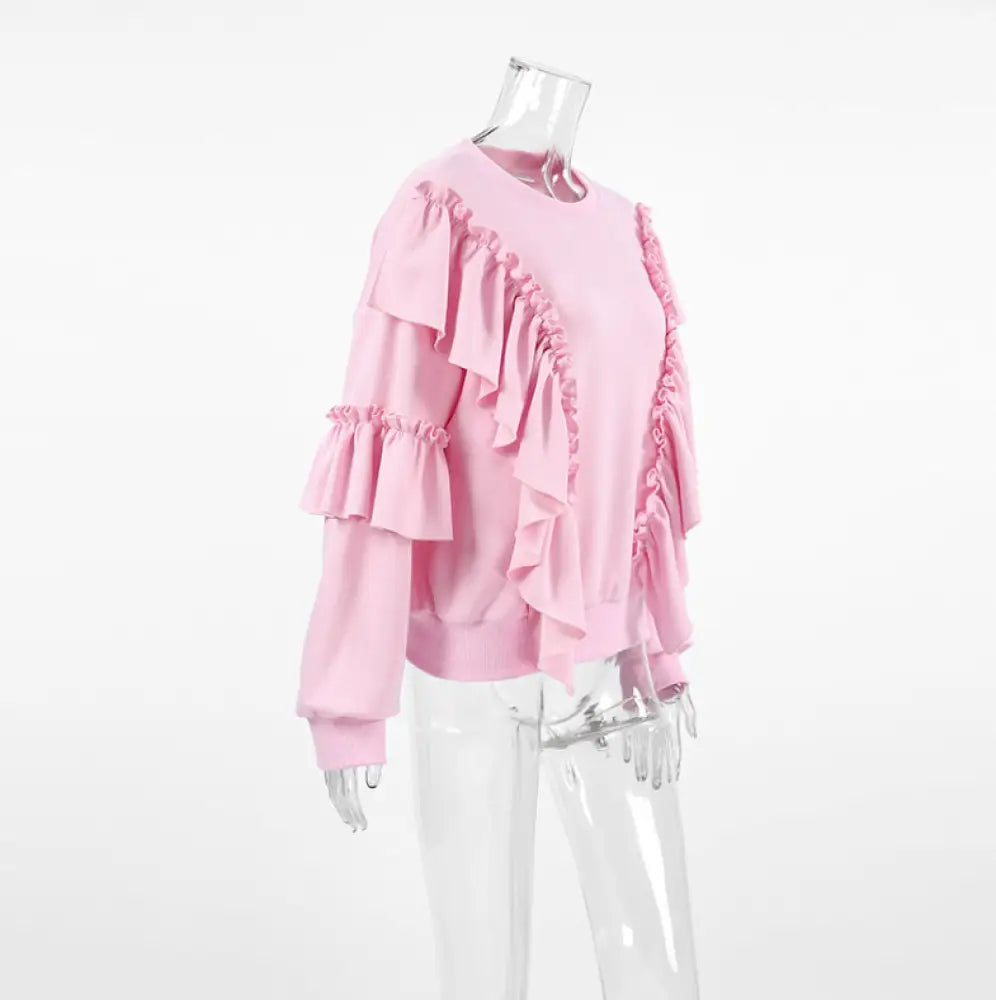 Ruffled Edge Sweatshirt – same ANTHEM.