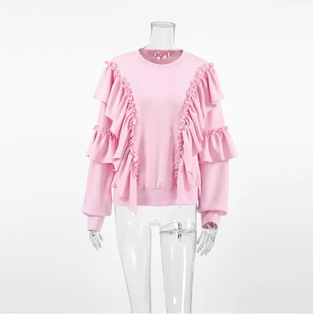 Ruffled Edge Sweatshirt – same ANTHEM.