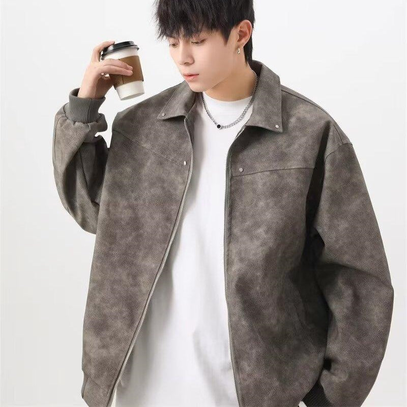 Ruoshuai Korean Fashion Loose Jacket | same ANTHEM. Men’s Coats