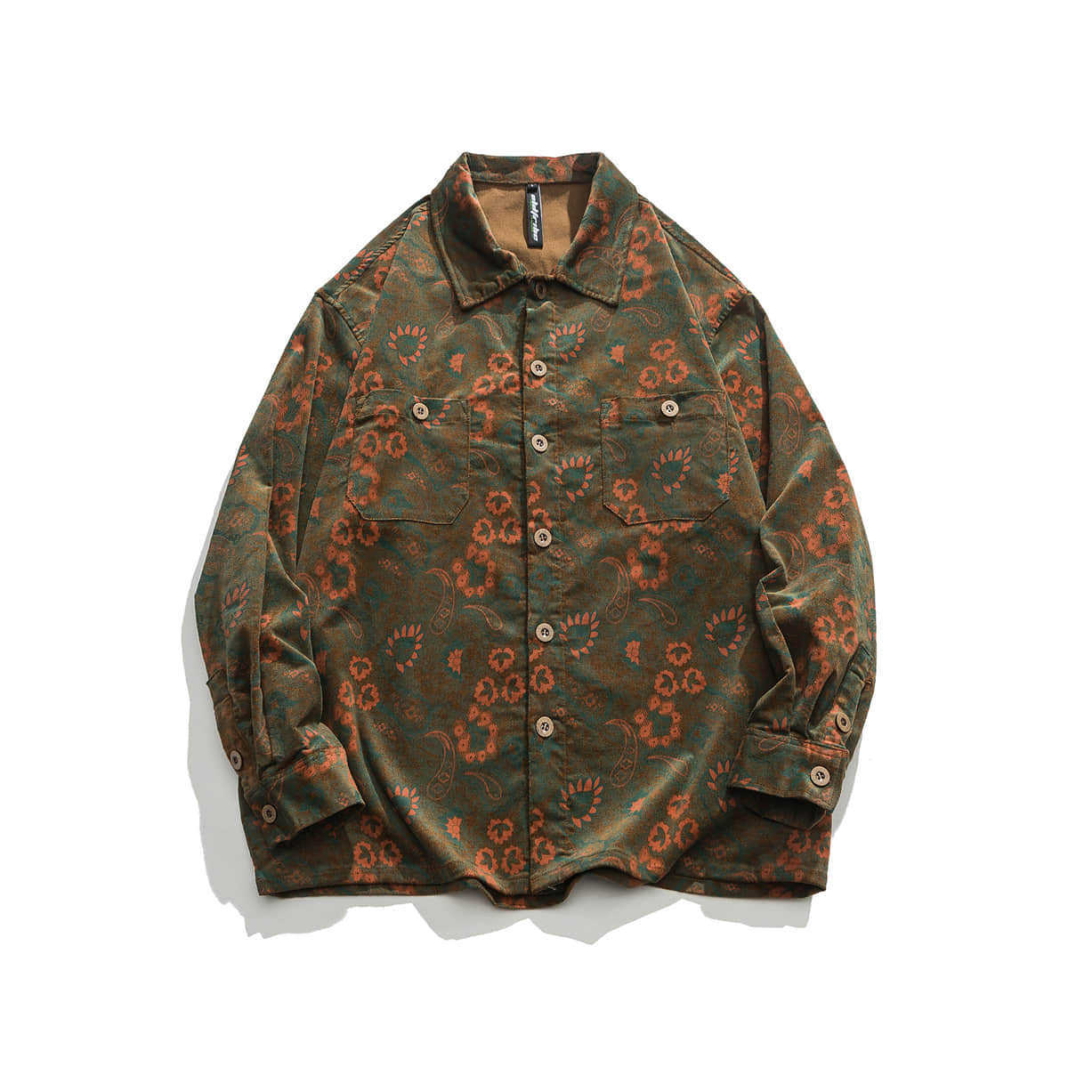 Same Anthem Autumn Floral Shirt | Soulmate Streetwear for Friends & Besties - Color / L