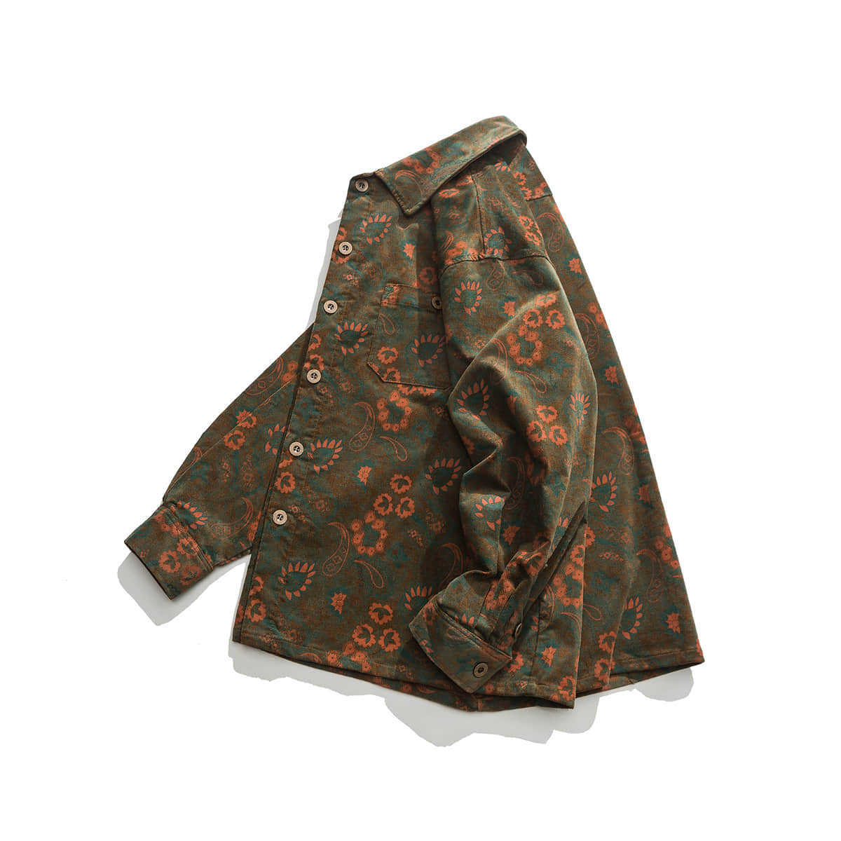 Same Anthem Autumn Floral Shirt | Soulmate Streetwear for Friends & Besties