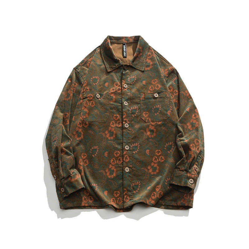 Same Anthem Autumn Floral Shirt | Soulmate Streetwear for Friends & Besties