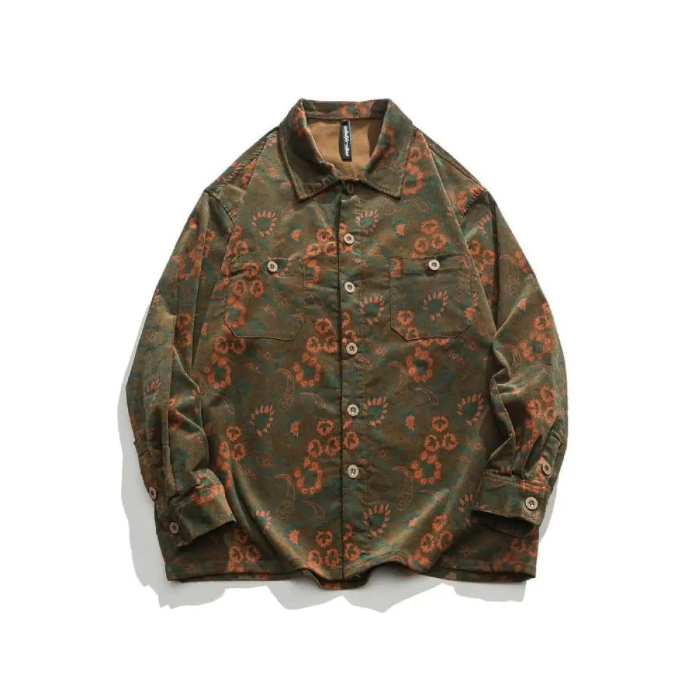 Same Anthem Autumn Floral Shirt | Soulmate Streetwear for Friends & Besties