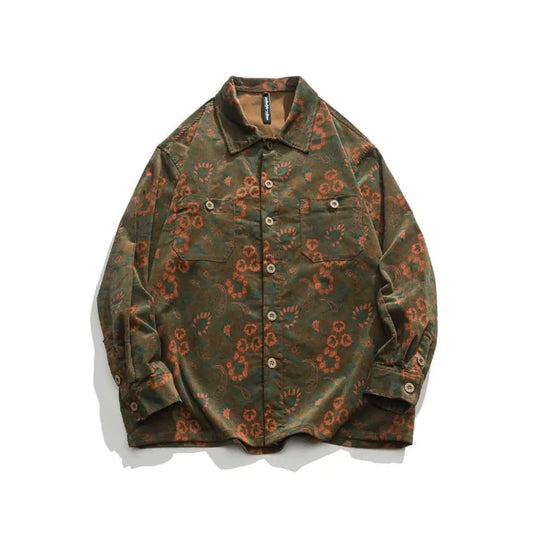 Same Anthem Autumn Floral Shirt | Soulmate Streetwear for Friends & Besties