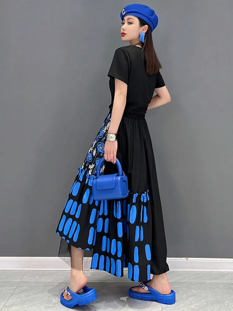 same ANTHEM. Contrast Mesh A-line Skirt – Soulmate Streetwear with Edge