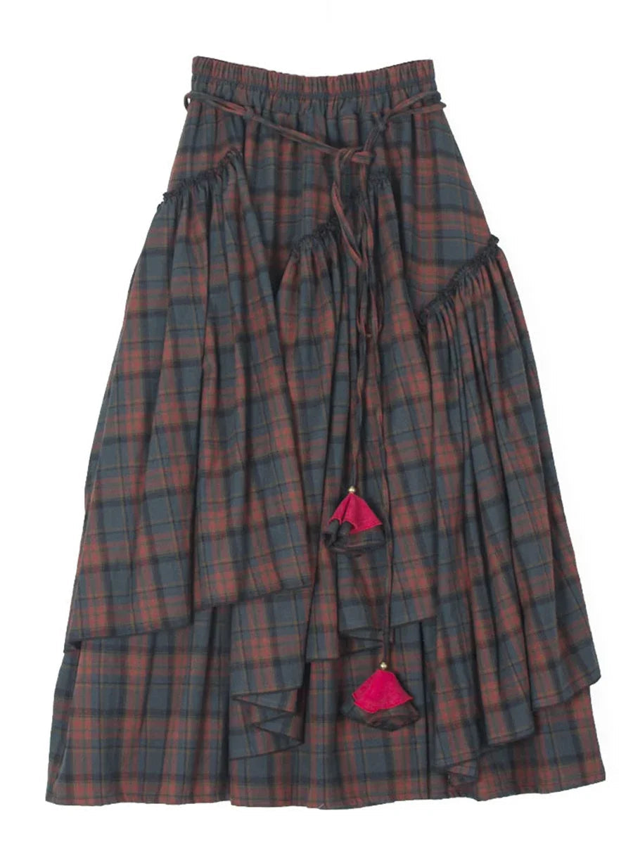 same ANTHEM. Irregular Hem Lace Skirt – Medieval-Inspired Soulmate Streetwear