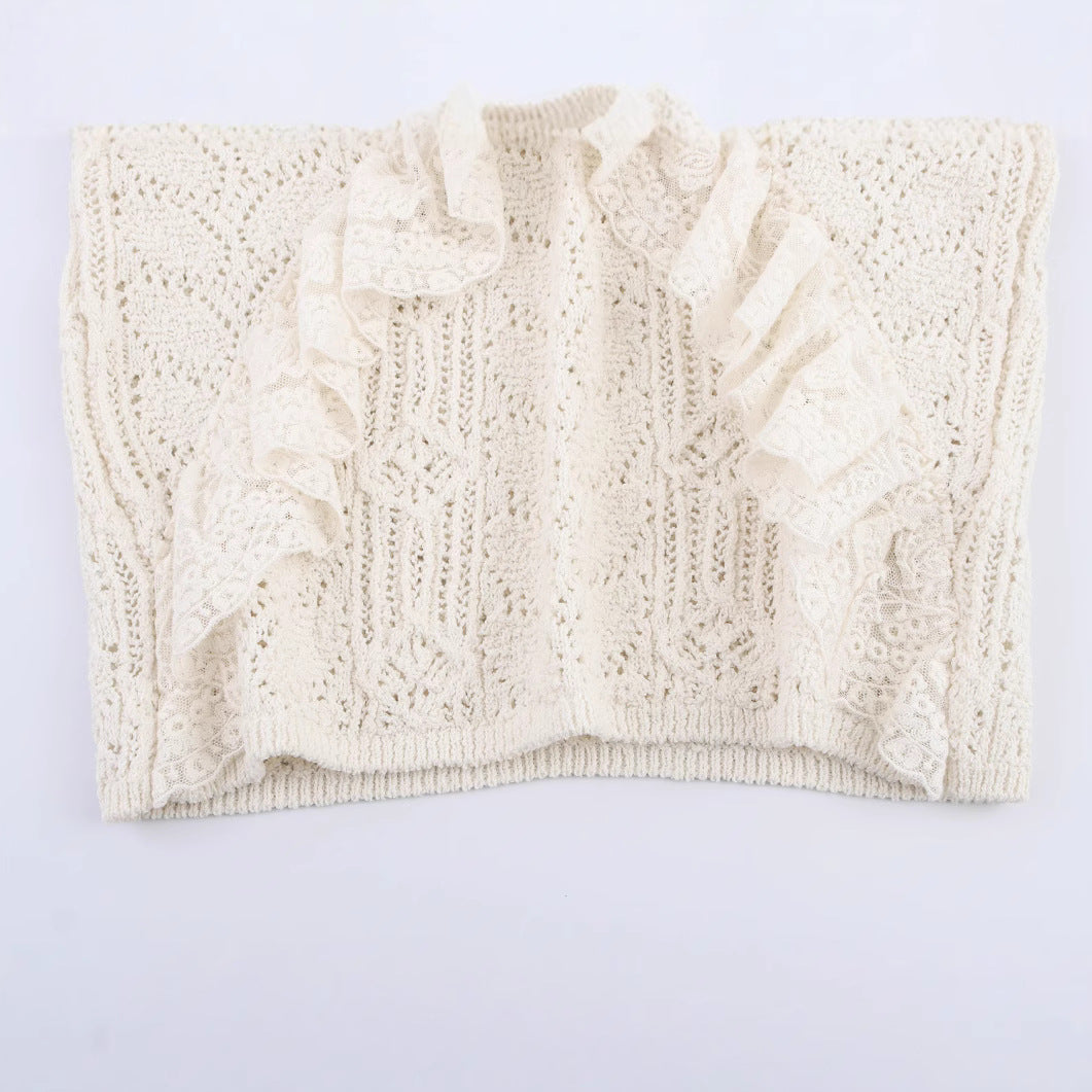 same ANTHEM. Jacquard Mesh Knit Top – Layered Soulmate Streetwear for Women