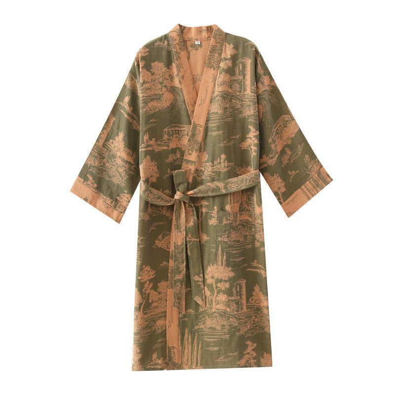 same ANTHEM. Men’s Jacquard Gauze Pajamas – Soulmate Streetwear for Rest & Rhythm