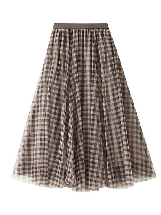 same ANTHEM. Patchwork Plaid Tulle Skirt – Vintage Soulmate Streetwear