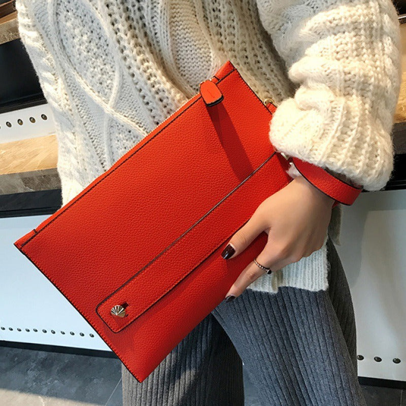 same ANTHEM. Red Clutch Bag – Soulmate Streetwear Statement Accessory
