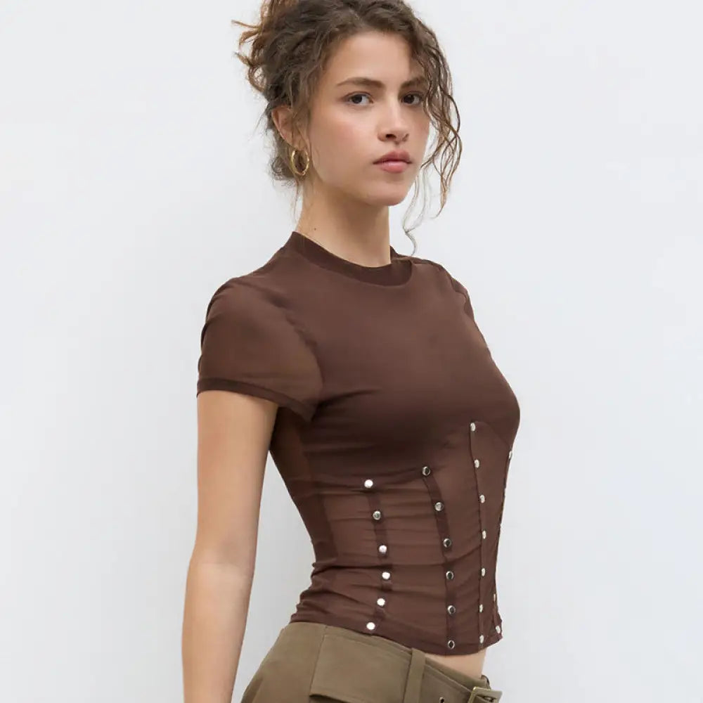 same ANTHEM. Rivet Punk Tee – Summer Streetwear for Soulmates & Rebels