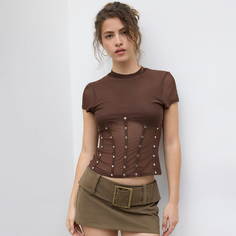 same ANTHEM. Rivet Punk Tee – Summer Streetwear for Soulmates & Rebels