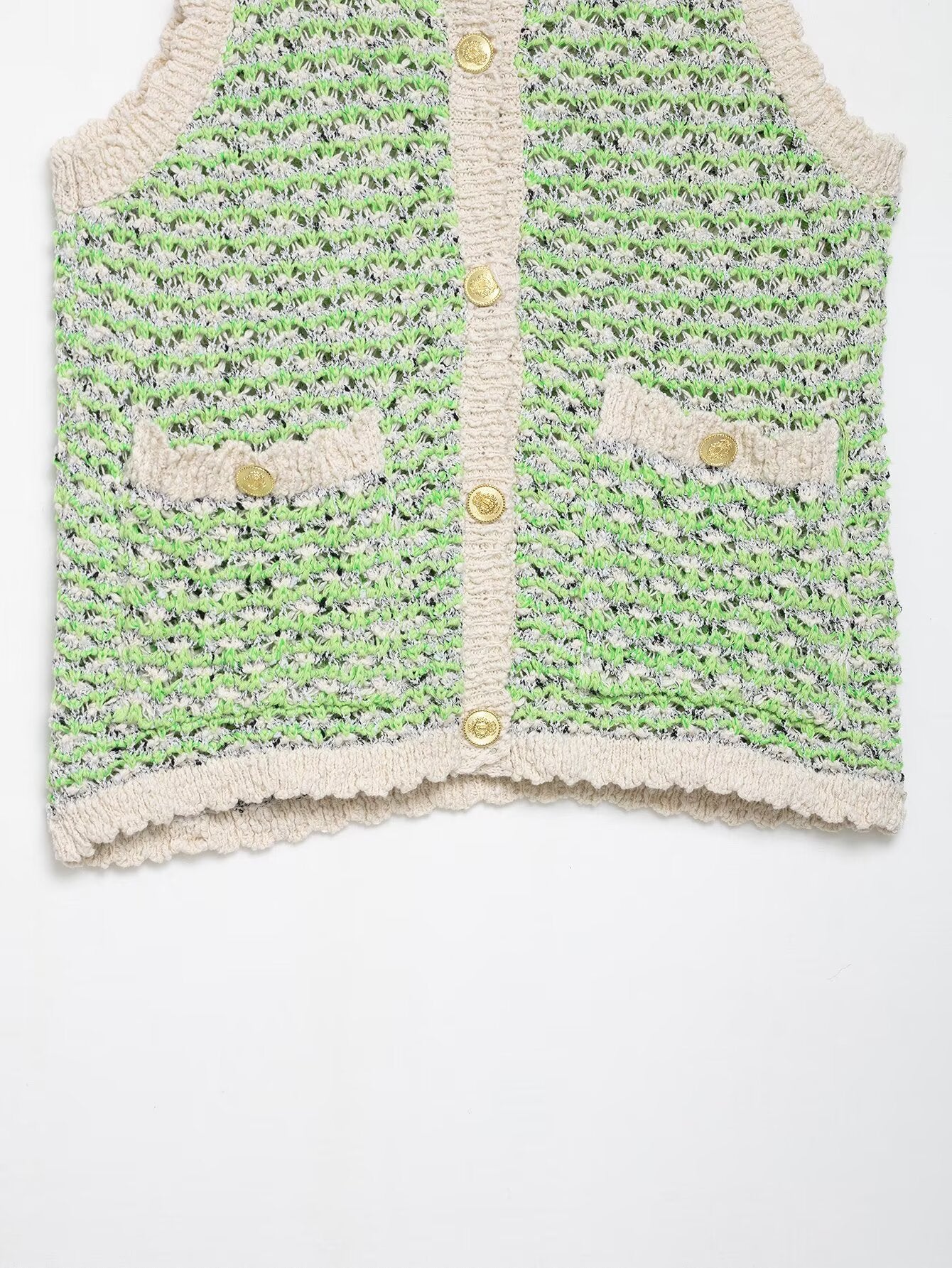 same ANTHEM. Soulmate Knit Vest – Sleeveless Round Neck Sweater for Women