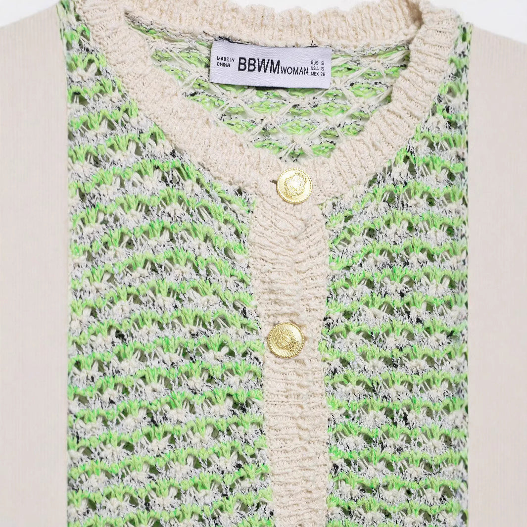same ANTHEM. Soulmate Knit Vest – Sleeveless Round Neck Sweater for Women