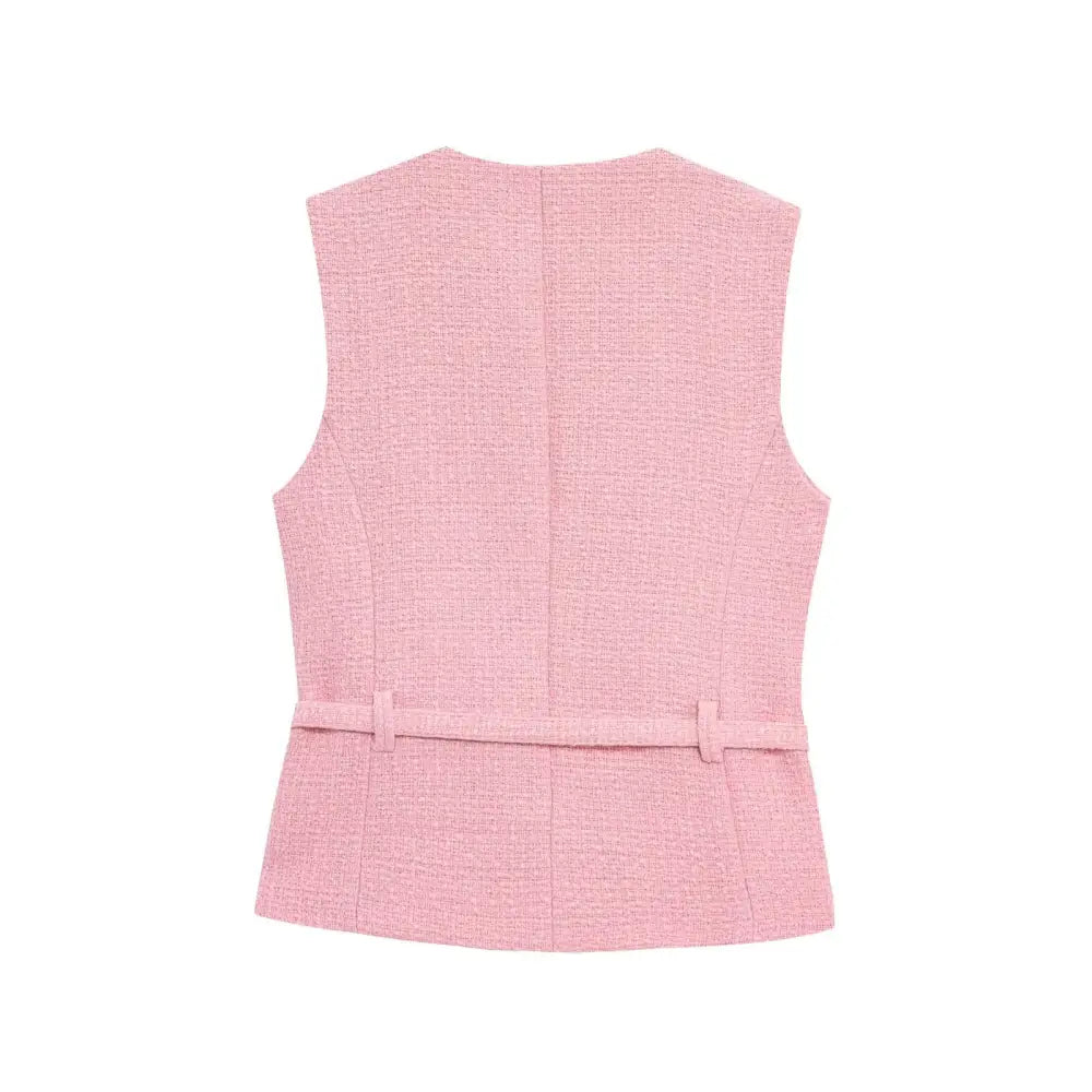 same ANTHEM. Soulmate Streetwear Vest – Textured Sleeveless Top for Women