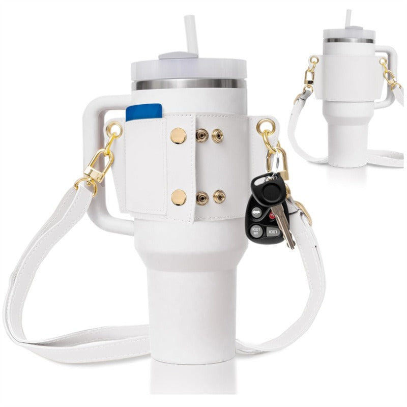 same ANTHEM. Stainless Steel Coffee Cup Set – Soulmate Wear-Inspired Outdoor Accessory - White