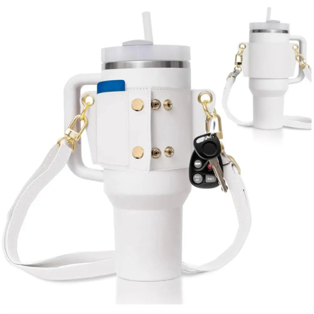 same ANTHEM. Stainless Steel Coffee Cup Set – Soulmate Wear-Inspired Outdoor Accessory - White