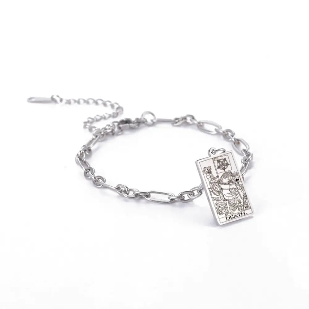 same ANTHEM. Tarot Card Oval Link Bracelet – Soulmate Streetwear Jewelry