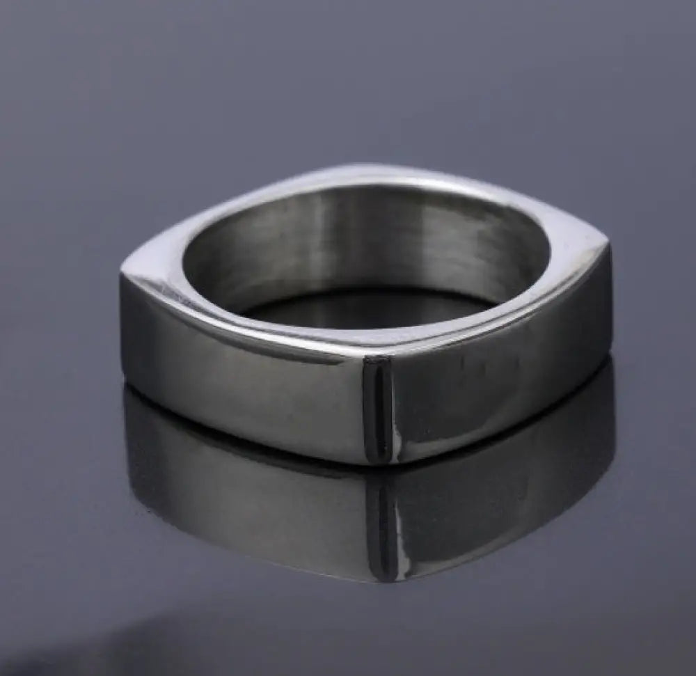 same ANTHEM. Titanium Steel Wild Couple Ring – Soulmate Statement Jewelry - Bag