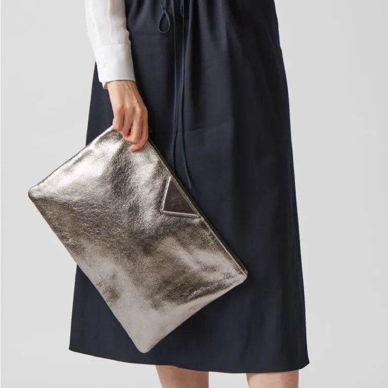 Silver Envelope Clutch Bag | Soulmate Streetwear – same ANTHEM.